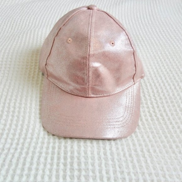 Soothers Pink Metallic Baseball Style Cap Girly Baddie - Picture 1 of 4